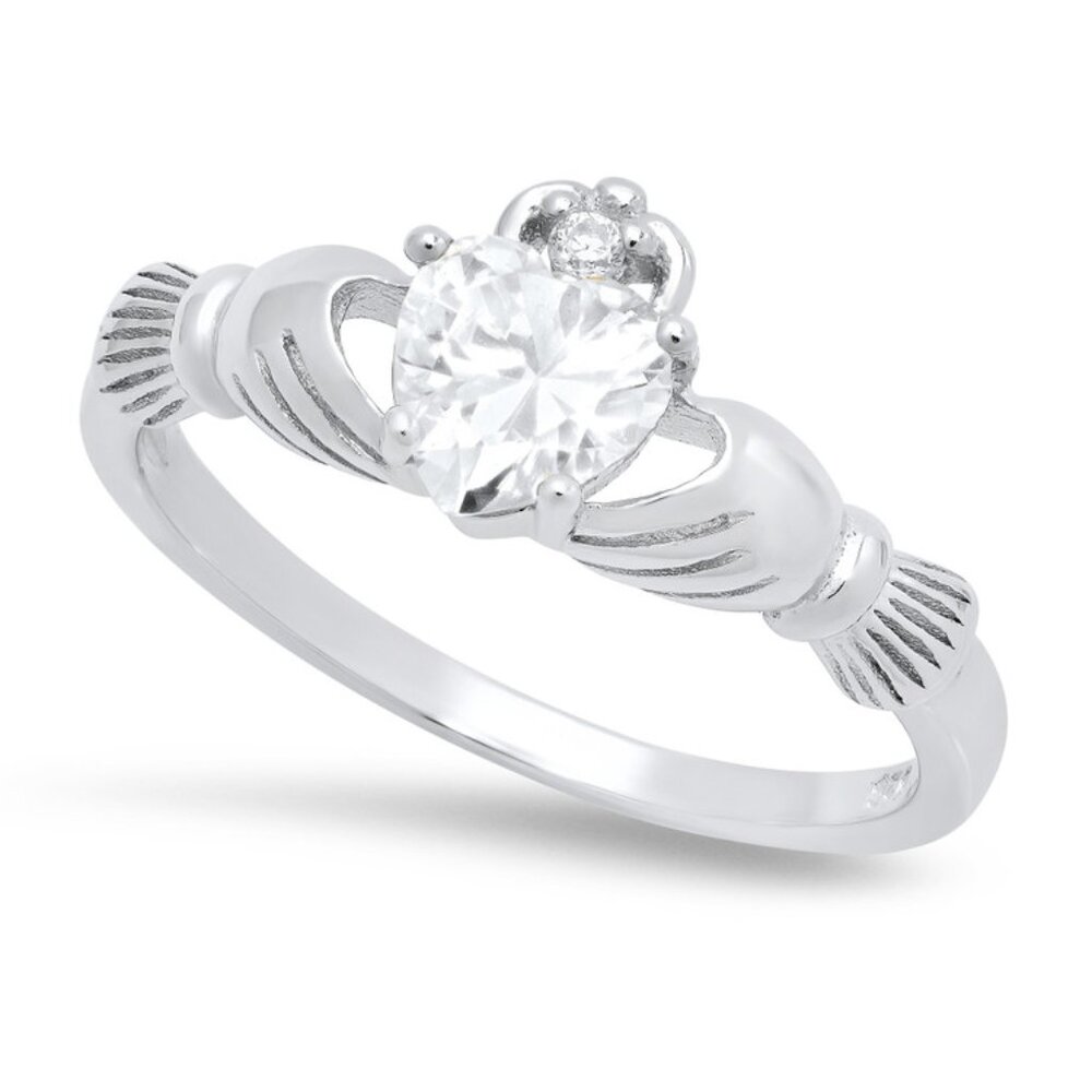 Diamondnique  ~ April Birthstone Ring, Multiple Sizes